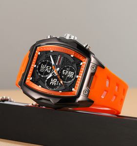 Montre de sport numérique tendance SKMEI 2601 à affichage LED, chronographe 5ATM, bracelet en silicone durable, design populaire - Product Image 6