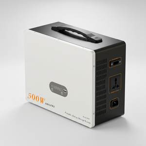สถานีไฟฟ้าสำรองป้องกันไฟดับ 500W 1000Wh แบตเตอรี่ LiFePO4 ระบบสำรองไฟบ้าน (UPS) เครื่องกำเนิดไฟฟ้าพลังงานแสงอาทิตย์ พร้อมระบบชาร์จพลังงานแสงอาทิตย์ สำหรับแอฟริกาใต้ - Product Image 1
