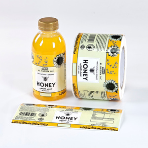 Factory-Direct Custom Beverage Label <b>Stickers</b> & Custom Label <b>Sticker</b> | Juice Water Bottle Labels for Drinks Packaging - Product Image 2