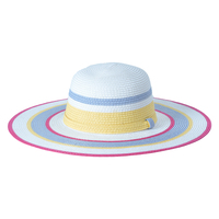 Chapeaux de disquette colorés en gros de haute qualité Meilleure vente Acheter chapeau de paille