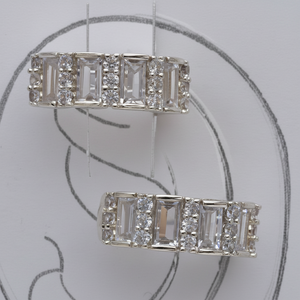 High Quality <b>Star</b> Design Alloy Ear <b>Clips</b> for Women Fashionable Cuff <b>Clip</b>-On Earrings Stylish Night Style Adjustable Jewelry - Product Image 1