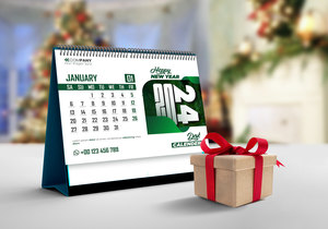 Calendario de escritorio barato simplificado hecho 2026 regalo personalizado de China logotipo personalizado estilo de artículo Papel de encuadernación Tipo de Material de impresión en Color - Product Image 2