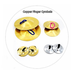 Jello FC-1 30 cm Cymbales à doigts en cuivre Zill <span class=keywords><strong>Sagat</strong></span> Zagat Accessoire professionnel pour costume de danse orientale Gong et cymbales - Product Image 5