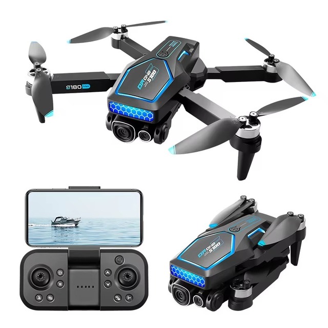 YT S180 Brushless Motor Drone Optical Flow Obstacle Avoidance Remote Control HD Camera for Aerial Photography