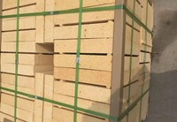 Brique réfractaire en argile Shengri SK32 230x114x25mm 30% Al2O3 pour poêle à bois, four à pizza, four, foyer, résistante à 1300°C