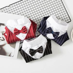 Abbigliamento per Animali Domestici all'Ingrosso, Camicia per Cani con Papillon, Adatta per Matrimoni e Feste, per Cuccioli, Bulldog Francese, <span class=keywords><strong>Carlino</strong></span> - Product Image 2