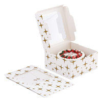 Boîte d'emballage personnalisée pour cupcakes blancs, gâteaux aux œufs cuits et muffins, prix de gros