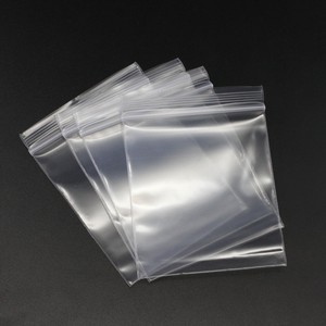 Sac en plastique auto-scellant avec fermeture éclair, emballage transparent pour accessoires vestimentaires, 4x6cm à 12x17cm, rangement de bijoux DIY - Product Image 3