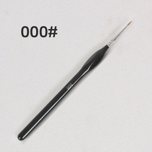 Juego de pinceles para pintar con detalles finos-Kolinsky/Weasel Hair Liner <span class=keywords><strong>Brushes</strong></span> con agarre triangular para ilustración y arte en miniatura - Product Image 6
