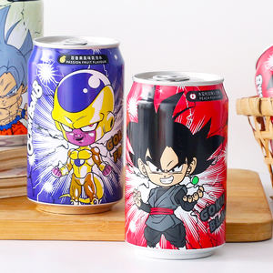 Bebida Carbonatada de Agua con Gas Sabores Frutales Naranja Uva Blanca y Durazno de <span class=keywords><strong>Dragon</strong></span> <span class=keywords><strong>Ball</strong></span> Son Goku Edición de Colección Conjunta - Product Image 3