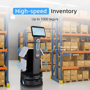 Система инвентаризации CHAFON W100 с лидарным визуальным позиционированием, интеллектуальная, из АБС-пластика, с UHF <span class=keywords><strong>RFID</strong></span>, дальность считывания 15 м, 8-ядерный чип - Product Image 4