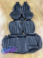 Housses de siège auto sportives en cuir tout compris pour Audi A4L/Q2L/Q3/A3/Q2, ajustement universel toutes saisons