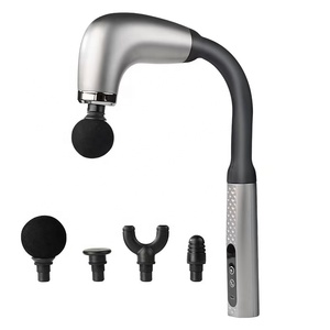 Masajeador Corporal Inalámbrico Recargable con 4 Cabezales de Masaje para Relajación y Recuperación Muscular Profunda en Cuello, Espalda, Piernas y Brazos - Product Image 3