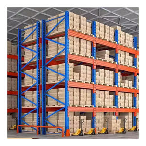 Estante de metal ajustable resistente y duradero Estante de metal de acero para soluciones de almacenamiento industrial Construcción duradera - Product Image 1