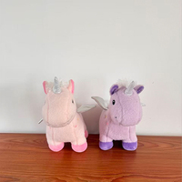 Boneka Mainan Mewah Lucu Dekorasi Kamar Tidur Rumah Anime Boneka Unicorn Lembut Hadiah Ulang Tahun