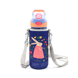 De Color de portador de la botella de agua titular bolso con correa de hombro para los niños de los niños - Product Image 3