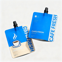 Poche à bec verseur personnalisée de 50 ml et 100 ml pour le café, le jus, les boissons, l'emballage liquide, doypack avec bec verseur