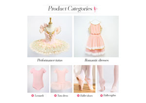 E5014 Grosir Murah Kualitas Tinggi Sepatu Latihan Balet Anak Perempuan Penari Kanvas Balita - Product Image 6