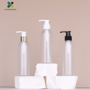 Nhựa hình trụ mỹ phẩm Chai PET với nước dầu gội Dispenser Lotion bơm cho sữa tắm <span class=keywords><strong>200ml</strong></span> dầu gội điều hòa - Product Image 5