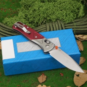 Cuchillo Plegable Multifunción Profesional Tredknix Benchmade535-09 de Acero Inoxidable S30V con Hoja Plana de 3 mm de Grosor y Mango de Aluminio - Product Image 2