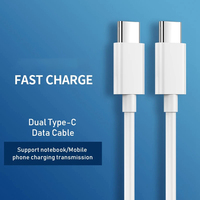 Chargeur de téléphone OEM/ODM Pd Usb Type C Câble de données à charge rapide Usb Blanc 60w Pour Android 3a Chargeur rapide de téléphone portable