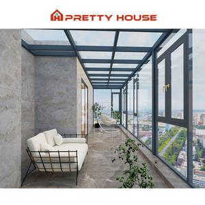 Solário exterior 8x8 pré-fabricado 4 temporadas alumínio portátil varanda com janela e porta - Product Image 3