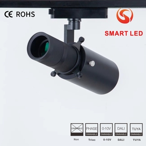 Projecteur LED sur rail mini SMART, orientable et modulable, 10W 20W 30W, corps en aluminium, compatible Triac/Dali, haute CRI, garantie 5 ans - Product Image 3