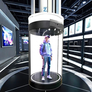 3D holotube ai tương tác hiển thị ba chiều tủ 3D hình ba chiều xi lanh cho triển lãm thương mại thiết bị hobox - Product Image 6