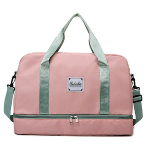 Bolsa de viaje de lona Oxford de gran capacidad con diseño de moda personalizado estilo personal personalizable - Product Image 1