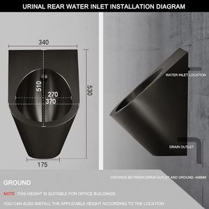 Thông minh BồN TiểU tuôn ra cảm biến hiện đại phòng tắm treo tường BồN TiểU nhà vệ sinh cho nam giới - Product Image 6