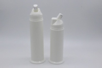 Tube de crème pour soins de la peau en plastique PP blanc sans air Brotherpack 60 ml 120 ml avec pulvérisateur à pompe imprimé à l'écran
