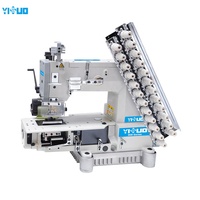 YS-008-12064P à 12 aiguilles Machine à smocker décorative à aiguilles multiples Machine à coudre industrielle