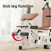 Machine de musculation multifonction tout-en-un en acier inoxydable pour la maison, système de poulies à charges pour un entraînement complet du corps