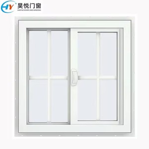 Trong nhà tiết kiệm năng lượng cách âm cửa sổ trượt cửa sổ trượt thiết kế chống thấm nước đôi kính cửa sổ trượt PVC - Product Image 2