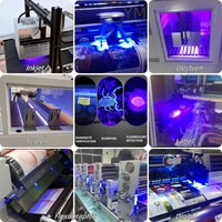 Lámpara de Curado UV LED de Alta Potencia de 1200 W para Placas PCB 3D, Pantallas LCD, Tinta, Pintura, Adhesivo, Serigrafía, 395 nm