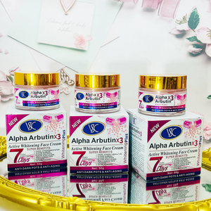 Crème pour le visage au collagène Alpha Arbutin X3 50g - Blanchissante, hydratante, anti-âge, éclaircissante et anti-rides - Product Image 2