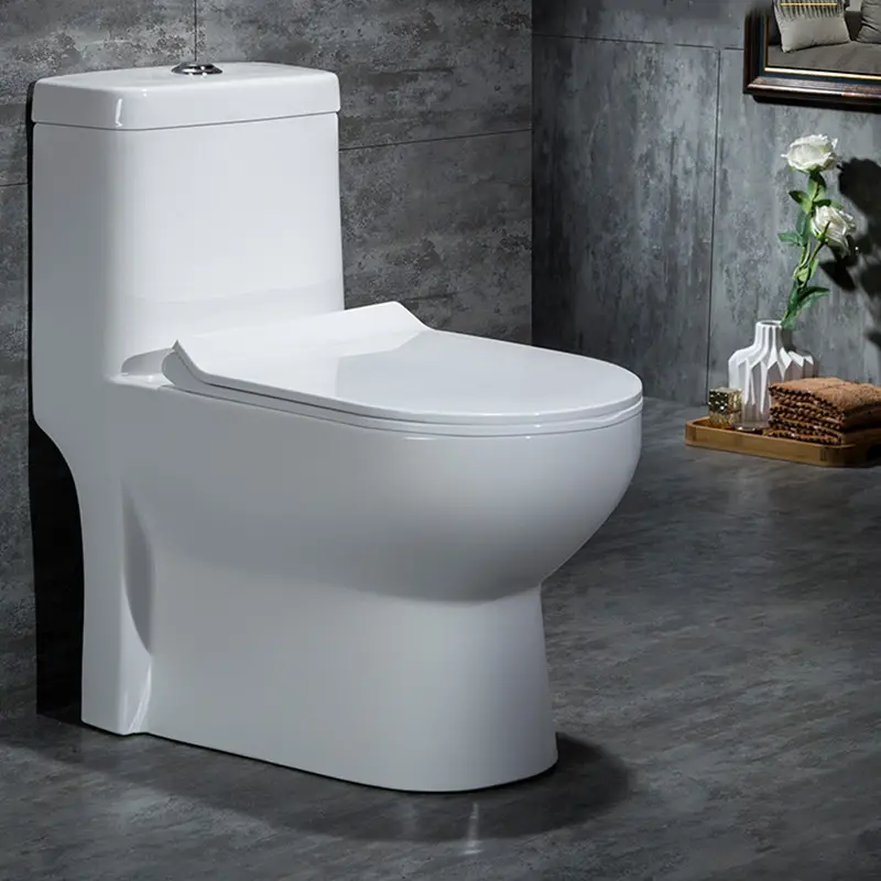 Chaozhou बाथरूम Vaso Sanitario सिरेमिक Siphonic सेनेटरी वेयर सुरुचिपूर्ण डिजाइन Inodoro एक टुकड़ा WC शौचालय