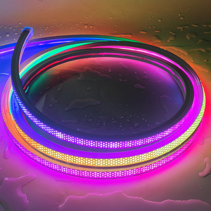Nueva Luz LED de Neón Programable Direccionable, Impermeable IP67, con Función Antideslumbrante, Diseño de Panal de Abeja de 16*16 mm, para Decoración - Product Image 1