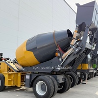 4 Kubikmeter Selbstladender Betonmischer-LKW mit Präzisions-Dosiersystem für Bauprojekte mit Garantie