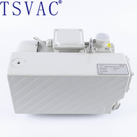 Pompe à vide compacte à faible bruit TSVAC SV10B 10m³/h 1,5mbar, pompe à palettes monophasée à bain d'huile pour machine d'emballage alimentaire