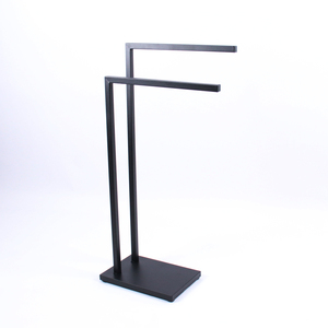 Đôi L hình dạng khăn chủ với hai cánh tay miễn phí đứng <span class=keywords><strong>Rack</strong></span> khăn - Product Image 2