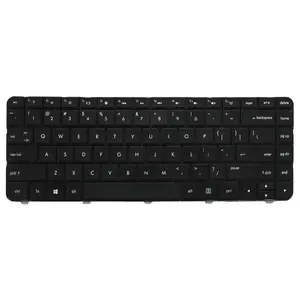 New US UK SP LA IT layout Laptop Keyboard Replacement For HP CQ43 G4-1000 G6-1000 310-1Black Keyboard