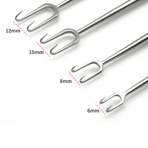 Retraktor Hidung Komposit Dua Cabang Instrumen Bedah Plastik Rhinoplasty Retraksi Jaringan Dalam Hidung - Product Image 2
