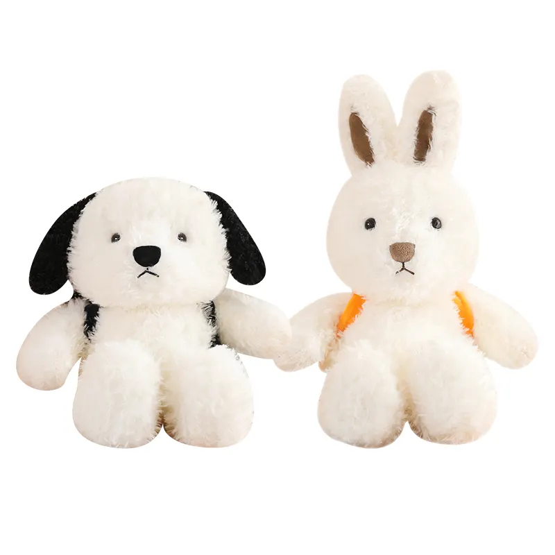 TS gran oferta dibujos animados 35 cm juguetes de peluche perro caniche animales de peluche juguete de peluche para niños perro suave peluche Animal de juguete