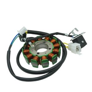 Repuestos y accesorios para motocicletas 12 bobina 250cc Italika Motomel Akt <span class=keywords><strong>Yumbo</strong></span> Daytona 250z 250 Z Rotor Magneto bobina Estator - Product Image 1
