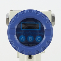 Aice Tech Pengukur Level Ultrasonik Anti Ledakan 0.3%FS 8m IP65 4-20mA Sensor Level Air untuk Industri Kimia Minyak & Gas