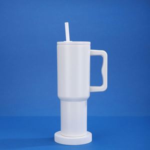 Car H4.0 <b>Handle</b> Travel <b>Tumbler</b> <b>40oz</b> Double Wall Vacuum Mug Lid Straw Anti-Slip OEM Custom Logo - Product Image 6