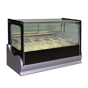 Da Dessert Negozio di <span class=keywords><strong>Attrezzature</strong></span> 140L di Lusso Controsoffitto Visualizzazione Gelato Congelatori Buon Prezzo - Product Image 1