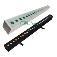 24 projecteurs LED DMX512 adressables et programmables, étanches, avec contrôle externe de la musique pour effets de cascade d'eau