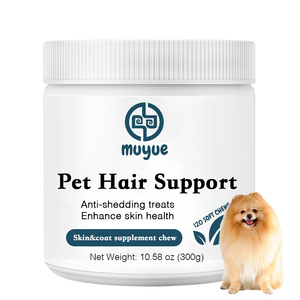 Suplemento Natural para Mascotas con Omega-3, Fibra de Arándano, Absorción Rápida, Seguro, para el Alivio de las Bolas de Pelo, con Vitaminas E y D3 - Product Image 1